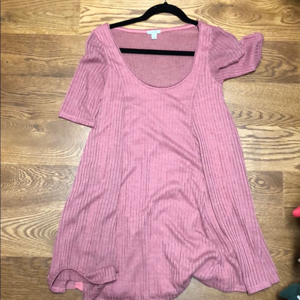 NWOT Pink short sleeved Urban Outfitters dress